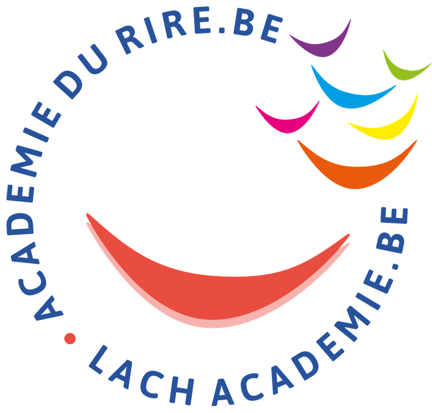 Anja is voorzitter van de Belgische Lachacademie du rire Belge